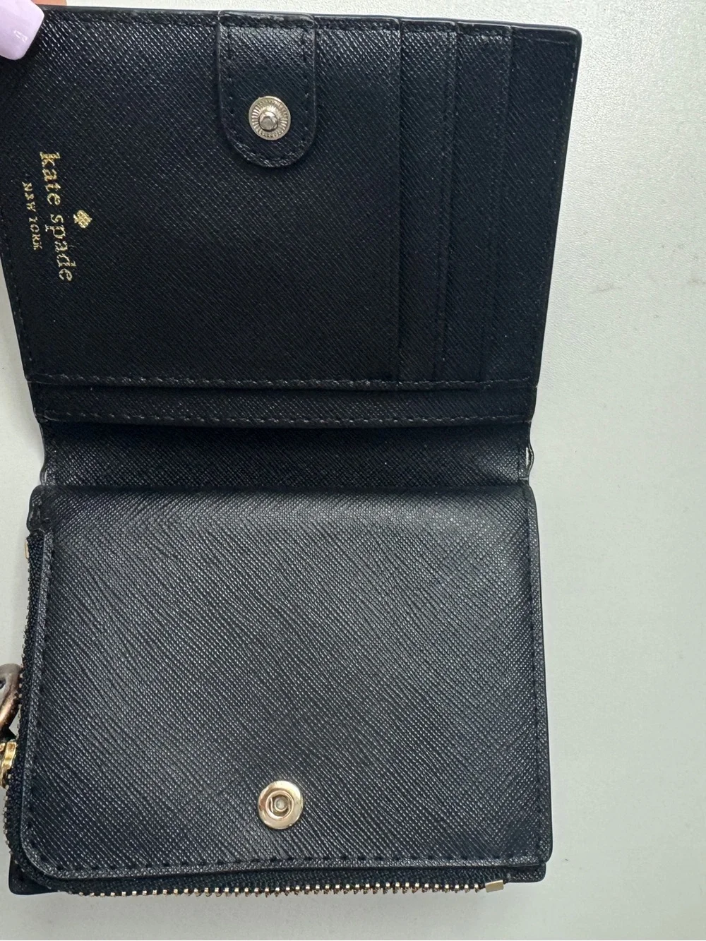 kate spade compact saffiano